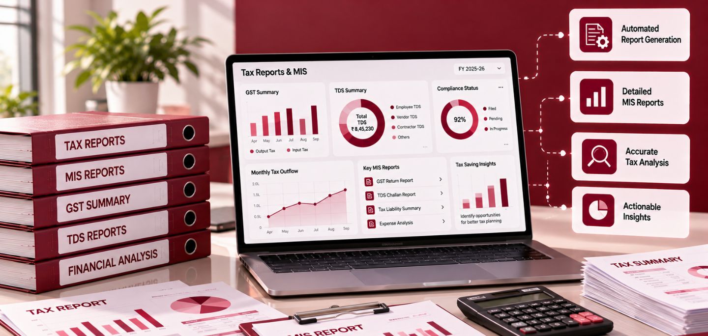 Tax Reports & MIS