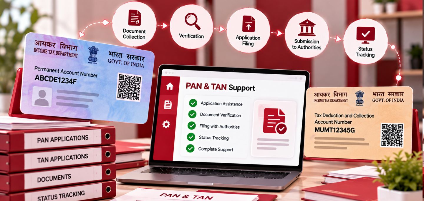 PAN & TAN Support