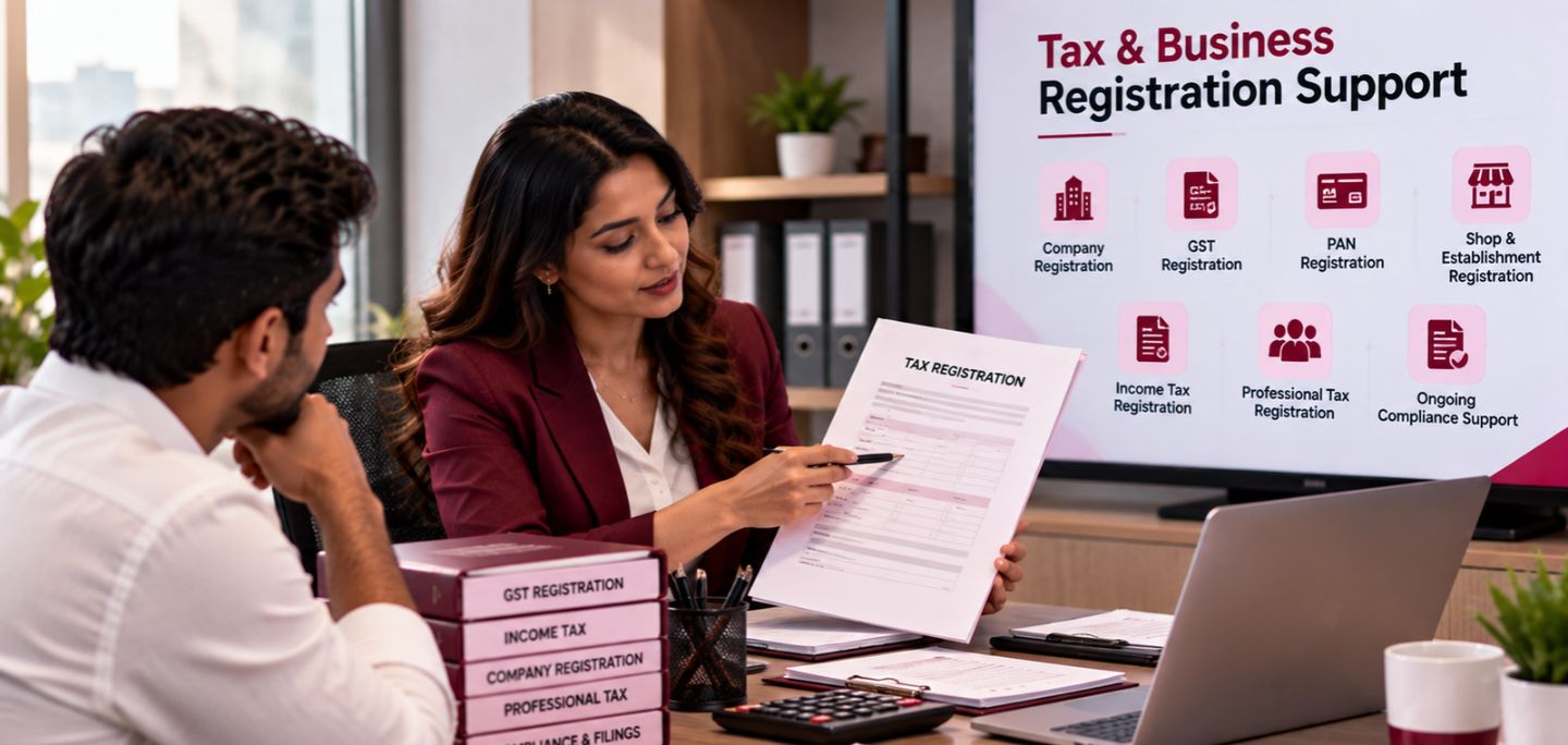 Tax & Business Registration Support